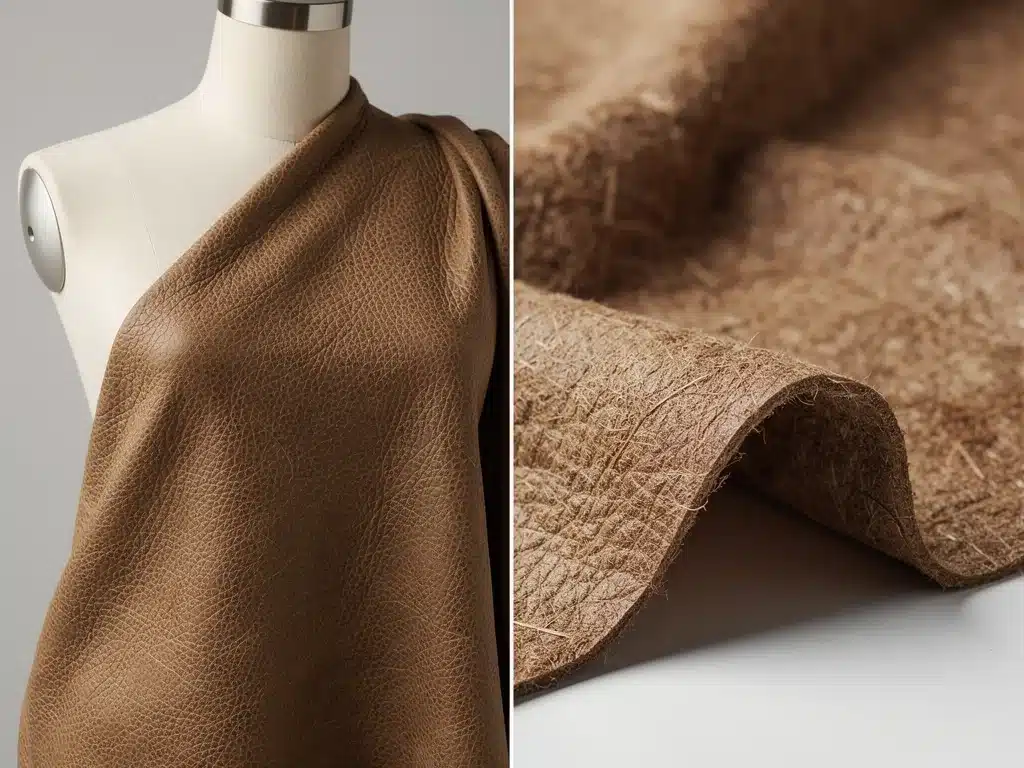 Mycelium leather alternative for sustainable fashion